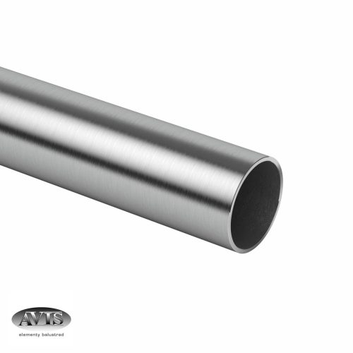 Rohr Ø42,4 x 2,0 x 2000 mm, Edelstahl AISI 304, poliert