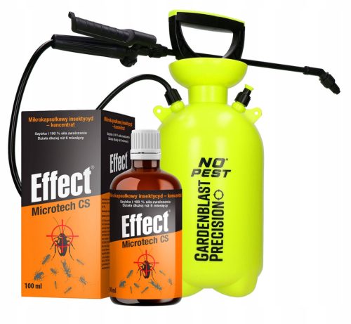 EFFEKTIV Insektizid Spray inkl. Drucksprüher gegen Spinnen, Mücken & Mehr