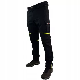 DuduWork ARBEITSHOSE Schwarz und Grün, Größe 44