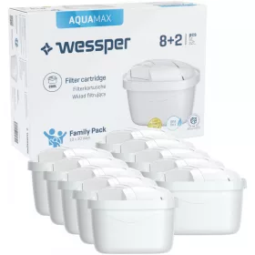  Filtereinsatz für die Wessper AquaMax Kanne, 10 Stk.