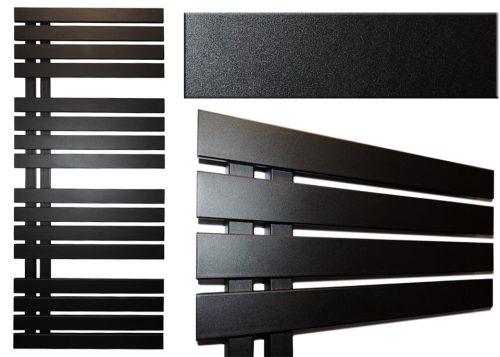  ALATUS MATTSCHWARZ BADEZIMMERHEIZKÖRPER 50x119