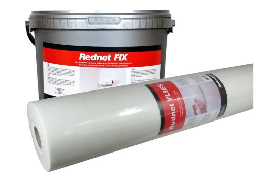 REDNET VLIES Glasfasertapete 50m2 + KLEBER