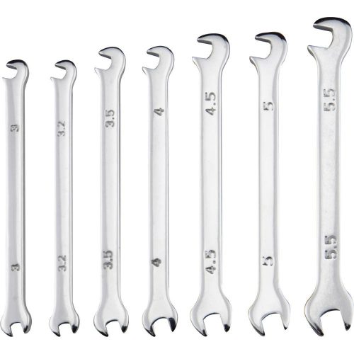  Satz kleine Maulschlüssel Donau 900, 3,0 - 5,5 mm, 7-tlg.