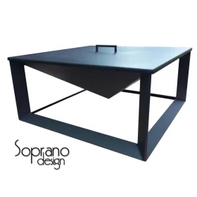  Garten-Feuerstellen-Abdeckung 90x90 cm