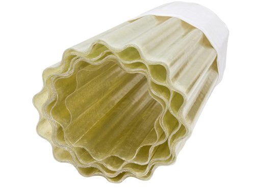 Wellpolyester in einer Rolle Gutta 5 m x 2 m transparent