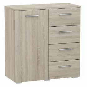  Matkam Helena Kommode 80 x 35 x 84,5cm Sonoma-Eiche matt