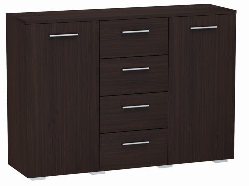  Matkam Helena Kommode 120 x 35 x 84,5 cm Wenge matt