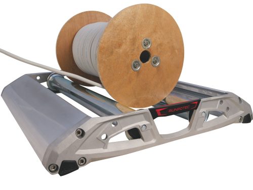 Runpotec Pro 670 Kabelabwickler, silber