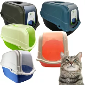    MP Bergamo geschlossene Katzentoilette 57 cm x 39 cm x 41 cm