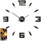 ModernClock Wanduhr schwarz 75cm