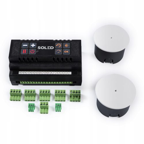 SOLED-Controller mit Bewegungsmeldern für SCR2-Treppen