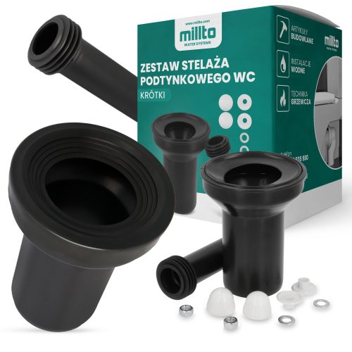 Verdeckter Rahmen für die Millto-Toilette