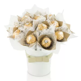  Süßer Strauß Forget Flowers 17 Pralinen