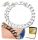 HERREN-ARMBAND AUS 925-SILBER, VOLLDICKE RÜSTUNG, 13 mm 925-SILBER + GRAVUR
