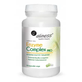   Enzyme Complex PRO – Nahrungsergänzungsmittel mit pflanzlichen Enzymen, 90 VEGE Kapseln