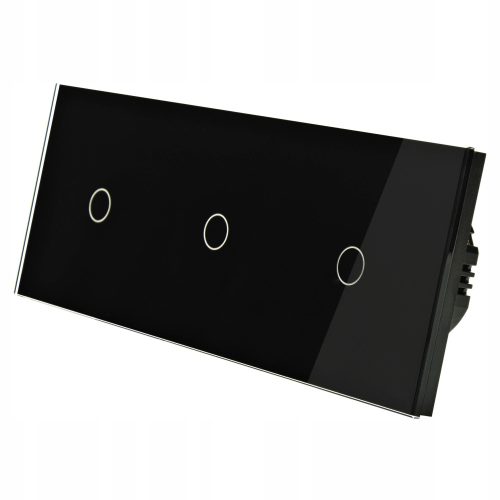 Dreifach-Touchschalter, Unterputz Indual schwarz MT-1G1+MT-1G1+MT-1G1-228-B