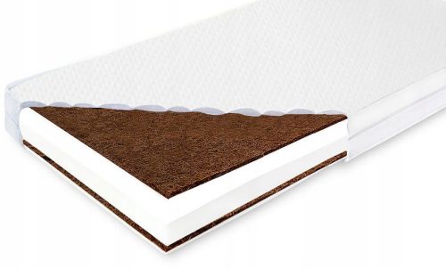  Polstermatratze Kokosmatratzen mittelhart 120 x 60 x 12,5 cm