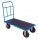Lagerplattformwagen 120x80, AUFGEBLASENE RÄDER