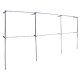 Ladenregal 4,5x2m, Kleiderbügel, Kleiderständer c1