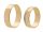  585 GOLD TRAURINGE mit 15 DIAMANTEN 0,15 ct