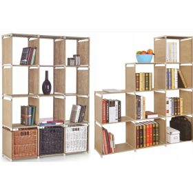  Halmar Möbelregal 105 cm x 142 cm x 29 cm Beigetöne