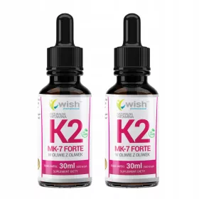   Natürliche Vitamin K2 MK-7 Tropfen 50µg aus Natto Forte, 2x 30ml - Vegan & GMO-frei