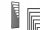  140x52 LIRA dekorative SCHWARZE STRUKTURPERLE