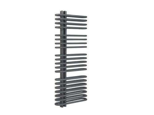  Lavawasser-Badheizkörper 1021 W 500 x 1200 mm Schwarz, Grau