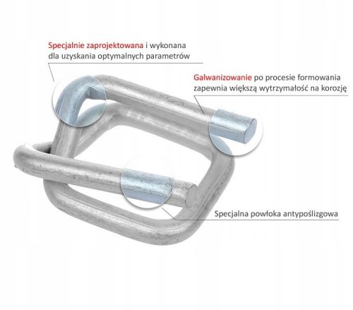 Drahtklammern 13mm CB4 Verschlussklammer PP 1000Stk