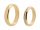  585 GOLD TRAURINGE mit 12 DIAMANTEN 0,18 ct