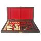  Schach + Dame aus Holz 2in1 Zimmerei und Drechseln K. Syc