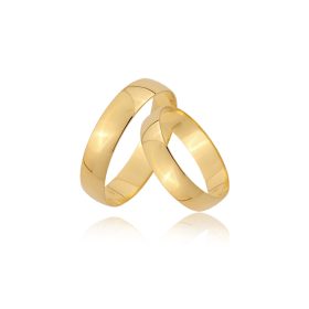  GOLDENE TRAURINGE - PAAR PR 333 4mm NAHTLOS