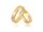  GOLDENE TRAURINGE - PAAR PR 333 4mm NAHTLOS