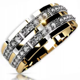  GOLD-VERLOBUNGSRING 333 8K ZIRKONIA r15