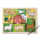  MELISSA DOUG FARMA HOLZMOSAIK-PUZZLE 24 TEILE.