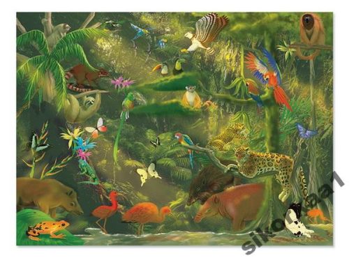  MELISSA DOUG UNTER DEN BAUMKRONEN PUZZLE 500 Teile.