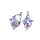 Norbi Alltagsohrringe, blaue Delfine