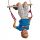 Schaukel für Kinder, Gymnastiktrapez KBT, lila