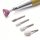  SET MIT 5 DIAMANTSTEIN-POLIERBUTTERN