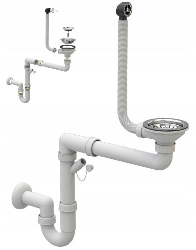 Granitan Amazon Spülbeckensiphon 115 mm