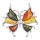  SILBERBROSCHE Schmetterling Schmetterling ECHT 925 SILBER