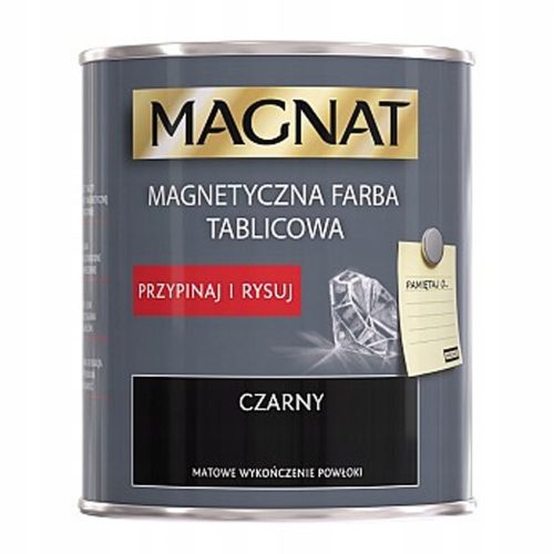 Magnat Magnet-Latex-Wand- und Tafelfarbe 0,75 l, mattschwarz