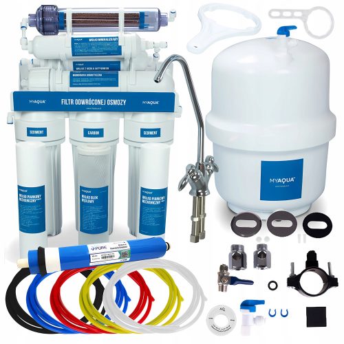  MyAqua RO7 Umkehrosmose-Wasserfilter – Wasserionisator
