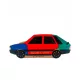  Barek Karaffe Alkohol Set Auto Polonez Block Team Geburtstagsgeschenk