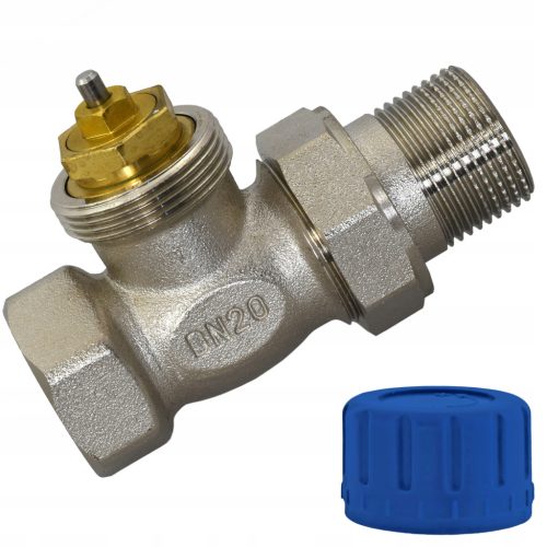  Gerades Thermostatventil Hanz VTE-34S 3/4"