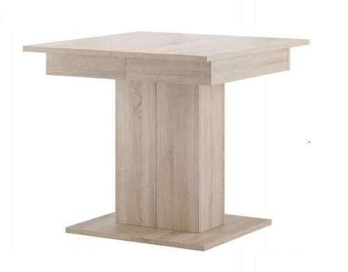  Szynaka Meble TRENDLINE quadratischer ausziehbarer Tisch 85 x 85 x 77 cm Sonoma-Eiche