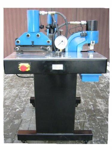 Hydraulische Schneidemaschine, Winkelstange, Flachloch
