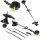 Trimmer, Freischneider und Grasschneider NAC Benzin-Freischneider 1 cm 12,8 kg 1,6 W, 1100 W 1,6 PS