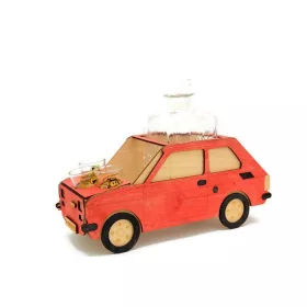  FIAT 126P Karaffe, HOLZGESCHENK, eigene Gravur