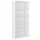  Mobene Modernes Regal 80 cm x 180 cm x 30 cm weiß